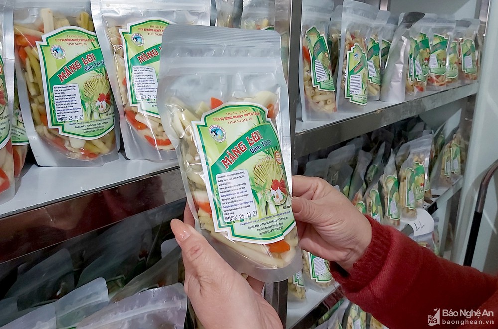 Măng loi đặc sản núi cao chỉ có ở Tân Kỳ