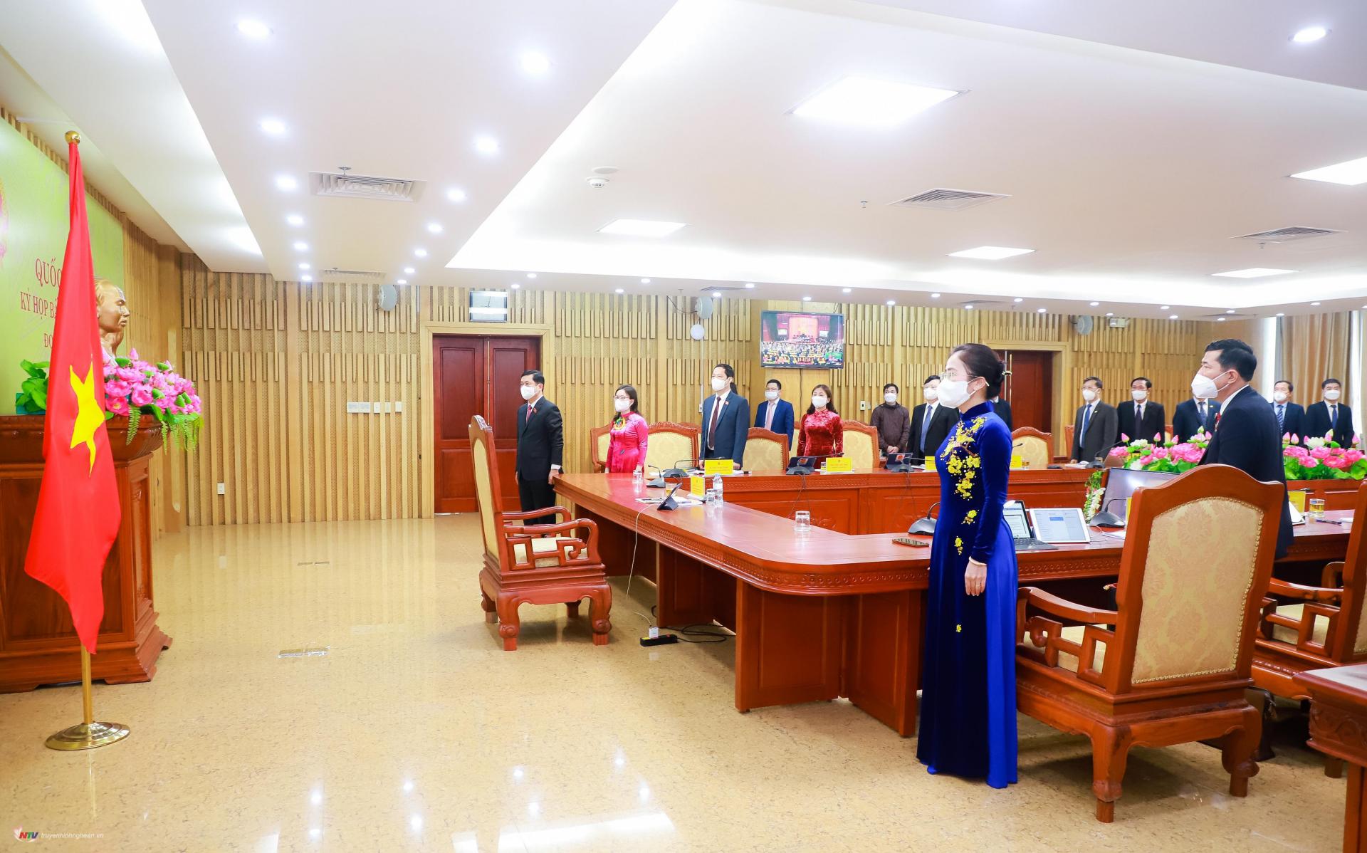 Khai mạc kỳ họp bất thường lần thứ Nhất, Quốc hội khóa XV