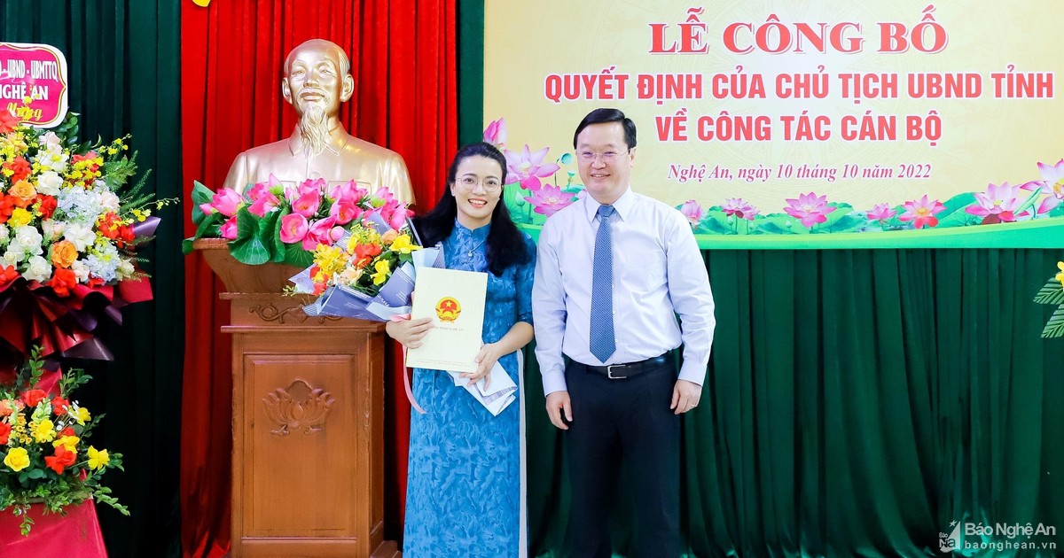 Công bố quyết định điều động, bổ nhiệm Giám đốc Sở Tư pháp