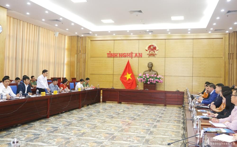Tập đoàn bán lẻ hàng đầu Thái Lan đến khảo sát đầu tư tại Nghệ An