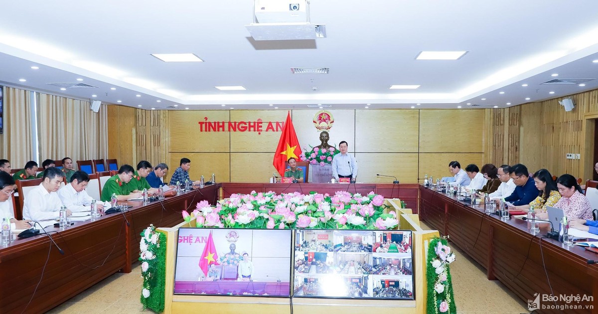 Nghệ An: Huy động sức mạnh của cả hệ thống chính trị thực hiện hoàn thành các nhiệm vụ Đề án 06