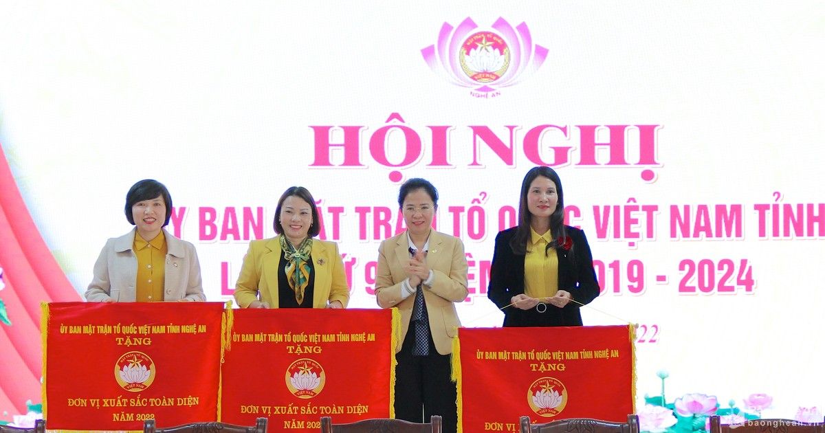 Hội nghị lần thứ 9 của Ủy ban Mặt trận Tổ quốc tỉnh, nhiệm kỳ 2019-2024