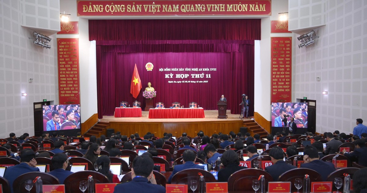 Khai mạc Kỳ họp thứ 11, HĐND tỉnh Nghệ An khóa XVIII, nhiệm kỳ 2021