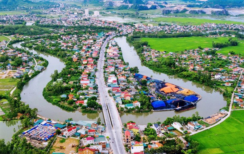 Thị xã Hoàng Mai đạt chuẩn Nông thôn mới
