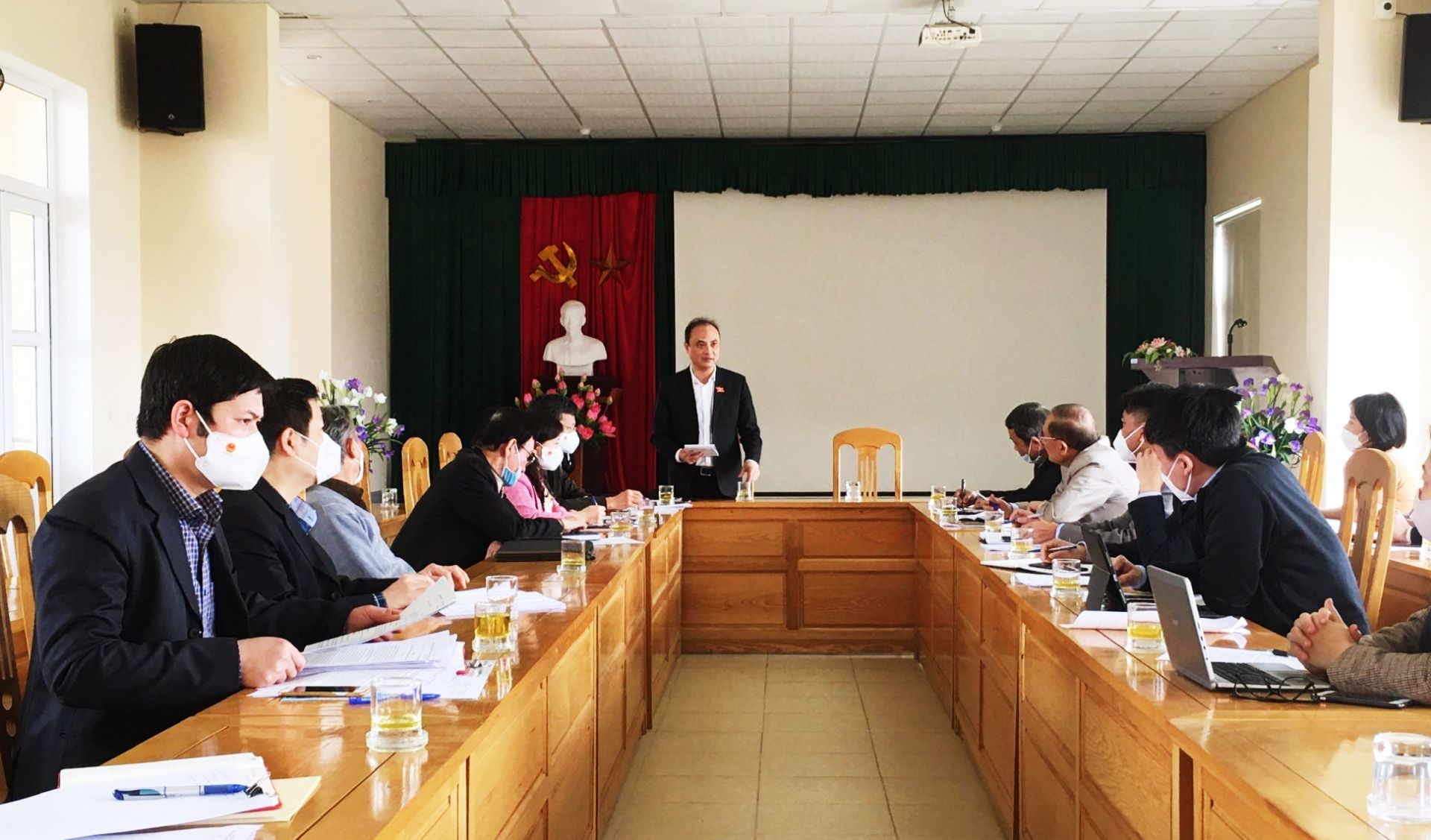 Đoàn khảo sát của Ủy ban Khoa học, Công nghệ và Môi trường làm việc tại tỉnh Nghệ An