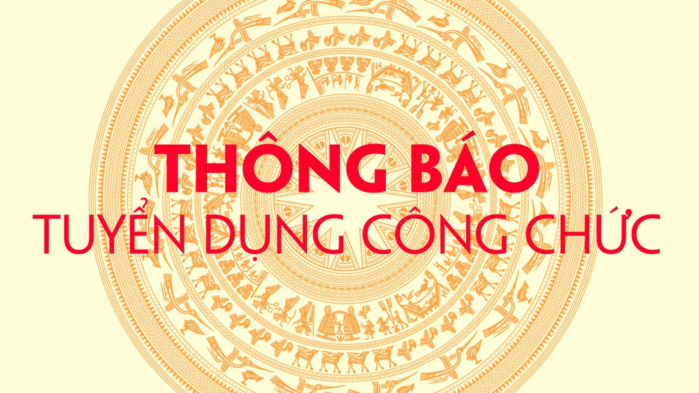 Tuyển dụng công chức vào các cơ quan Đảng, MTTQ và các tổ chức chính trị - xã hội tỉnh Nghệ An