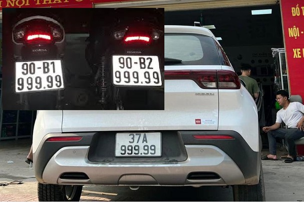Đề xuất thí điểm cấp quyền lựa chọn sử dụng biển số ô tô thông qua đấu giá