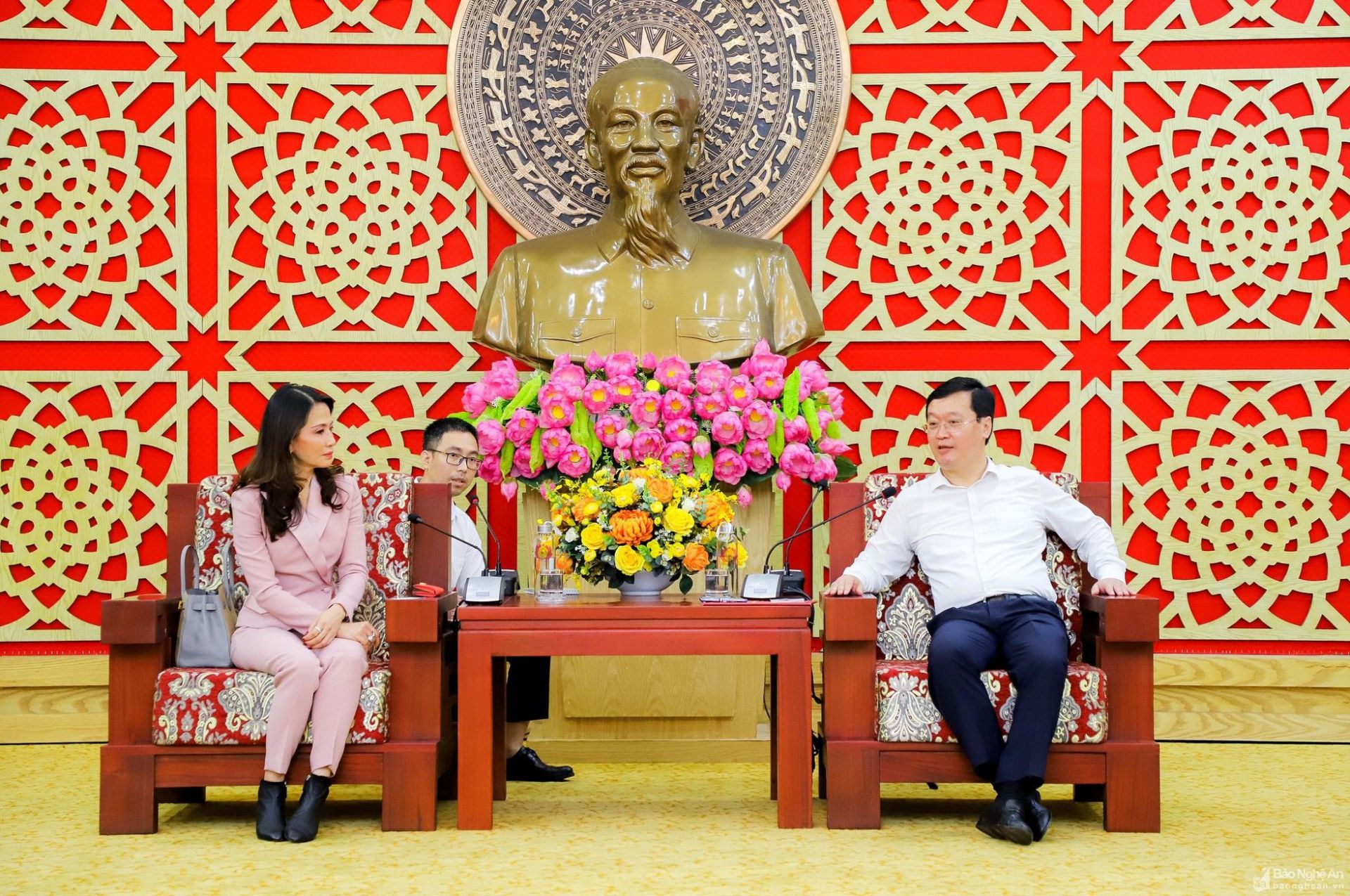 Chủ tịch UBND tỉnh: Thành công của Tập đoàn WHA cũng là thành công của Nghệ An