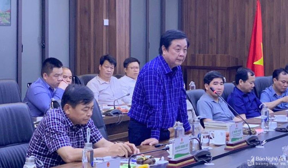 Bộ trưởng Bộ NN & PTNT Lê Minh Hoan: Cùng chung trách nhiệm xây dựng quê hương Bác Hồ