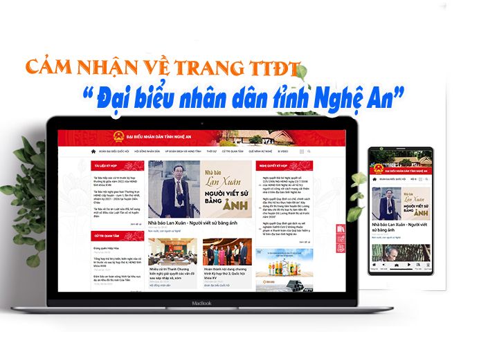 Cảm nhận về Trang TTĐT “Đại biểu nhân dân tỉnh Nghệ An”