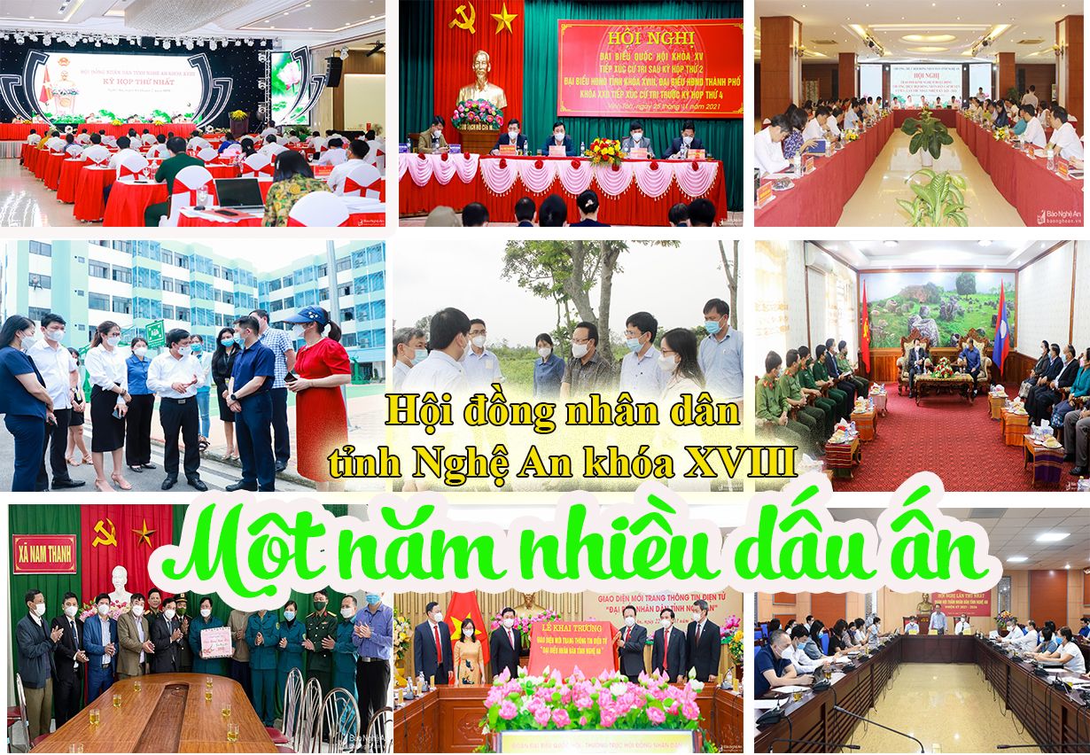 Hội đồng nhân dân tỉnh Nghệ An khóa XVIII: Một năm nhiều dấu ấn