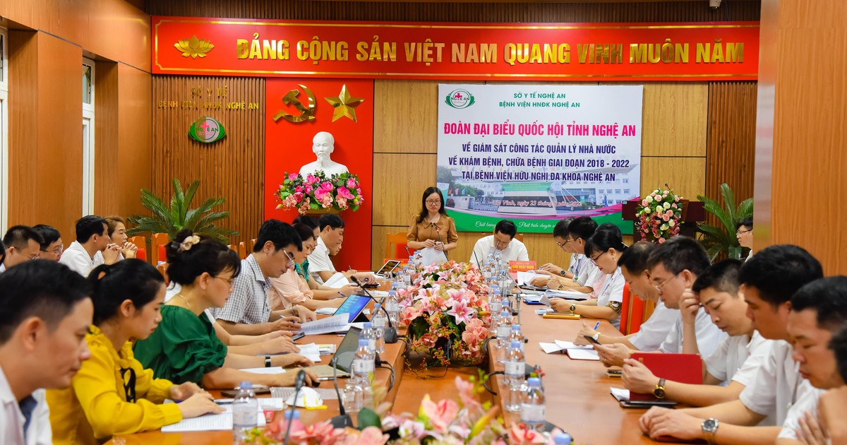 Đề xuất có cơ chế đặc thù để Bệnh viện Hữu nghị Đa khoa Nghệ An sớm trở thành bệnh viện hạng đặc biệt