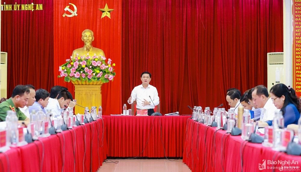 Nghệ An thực hiện nghiêm Quy định của Bộ Chính trị về kiểm soát quyền lực trong công tác cán bộ và chống chạy chức, chạy quyền