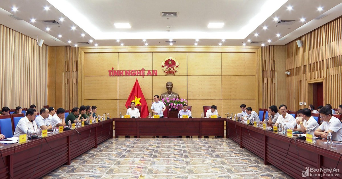 Nghệ An sẵn sàng cho diễn tập khu vực phòng thủ, phòng thủ dân sự tỉnh năm 2022