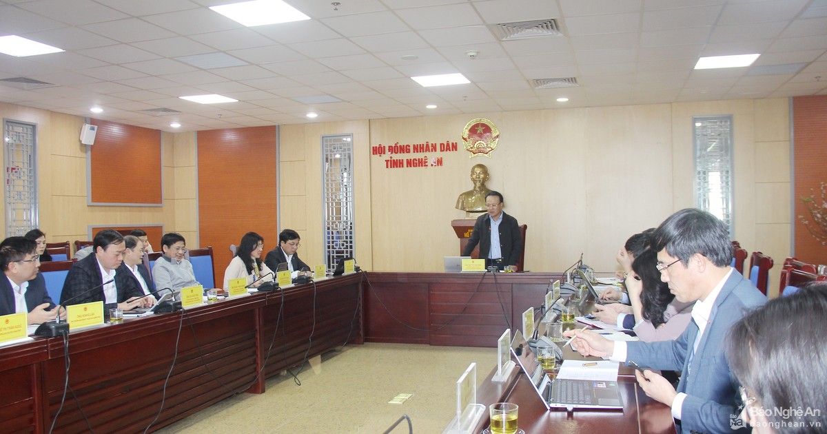 Thường trực HĐND tỉnh cho ý kiến danh mục 35 nghị quyết ban hành năm 2023