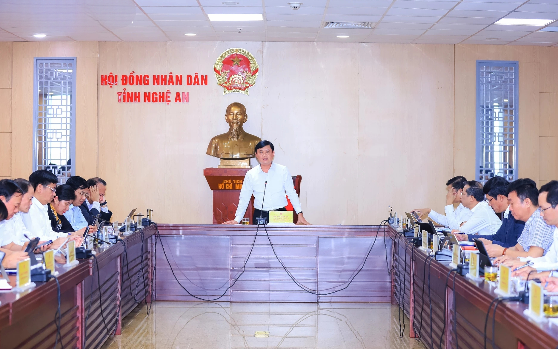 Thường trực HĐND tỉnh Nghệ An họp phiên thường kỳ tháng 11/2023
