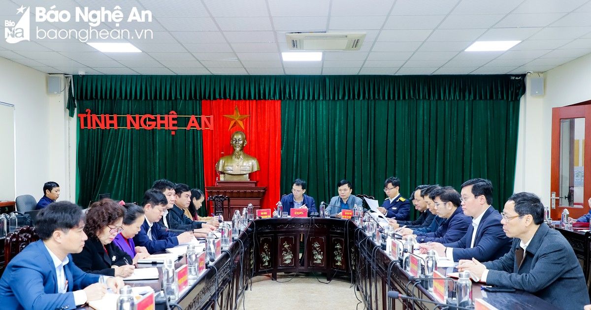 Chủ tịch UBND tỉnh Nguyễn Đức Trung chủ trì tiếp công dân tháng 2/2023