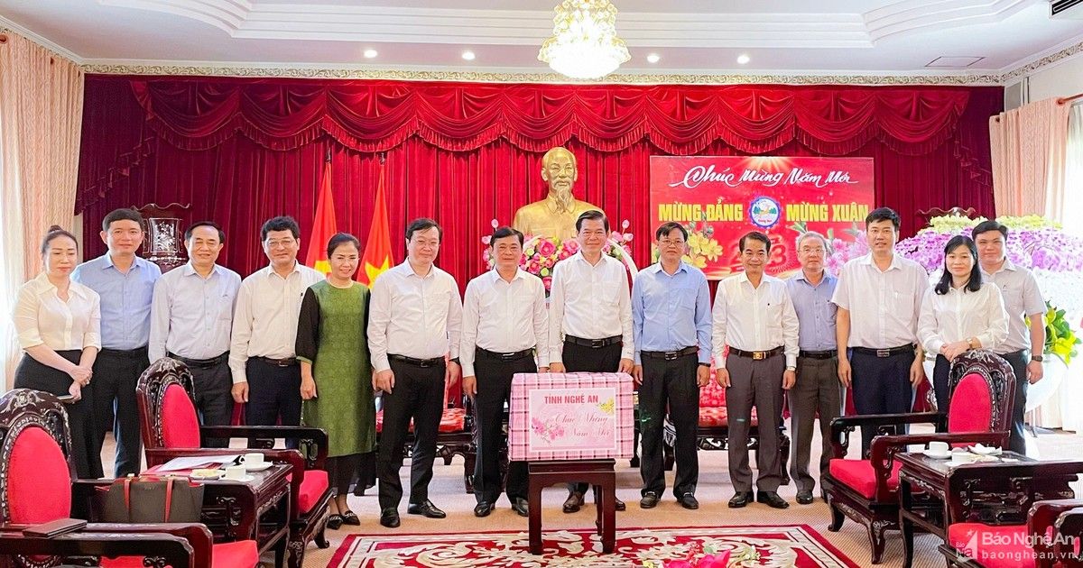 Lãnh đạo tỉnh Nghệ An làm việc tại Bà Rịa - Vũng Tàu, Đồng Nai