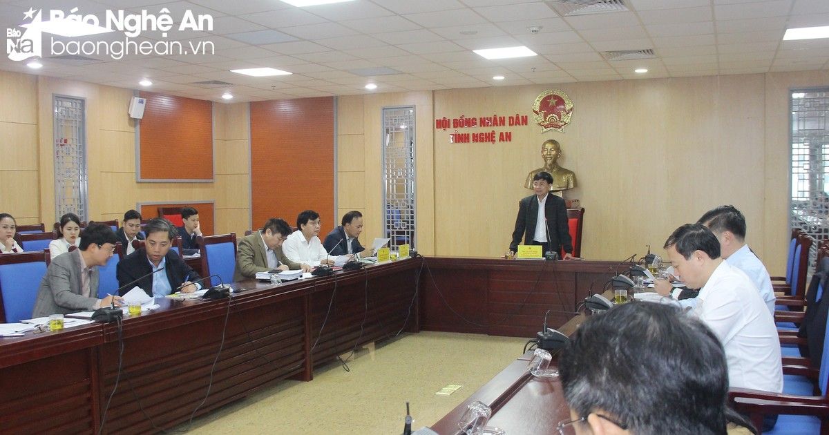 HĐND tỉnh thẩm tra chủ trương đầu tư một số công trình, dự án trên địa bàn tỉnh