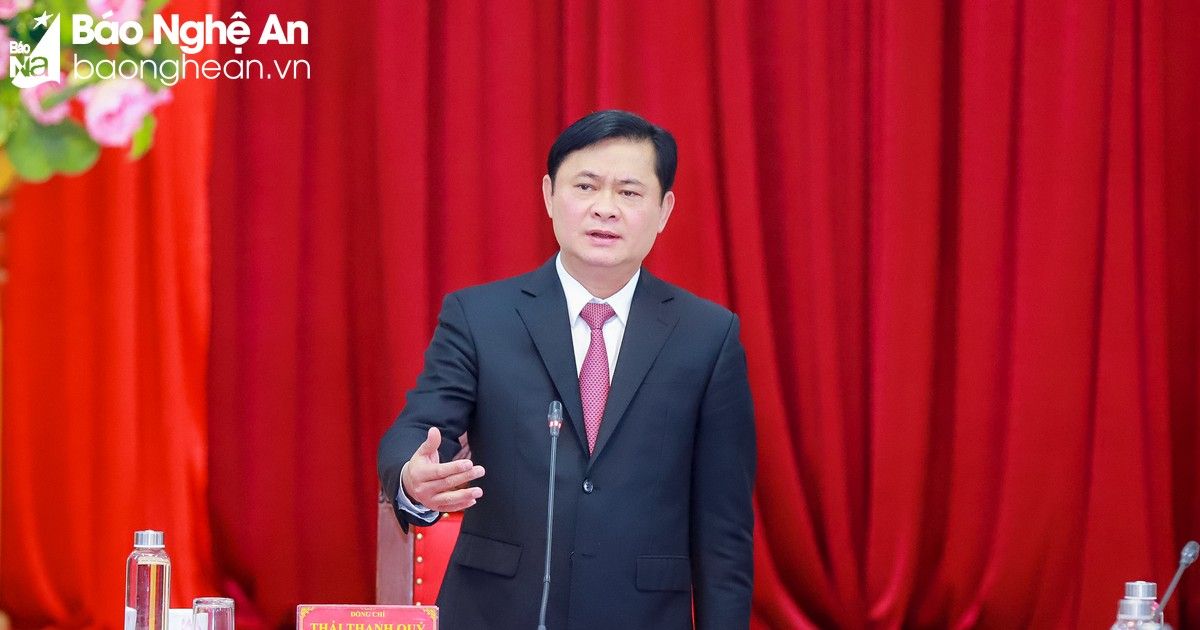 Ban Thường vụ Tỉnh ủy Nghệ An sơ kết 5 năm thực hiện Nghị quyết số 07 về huyện Nam Đàn