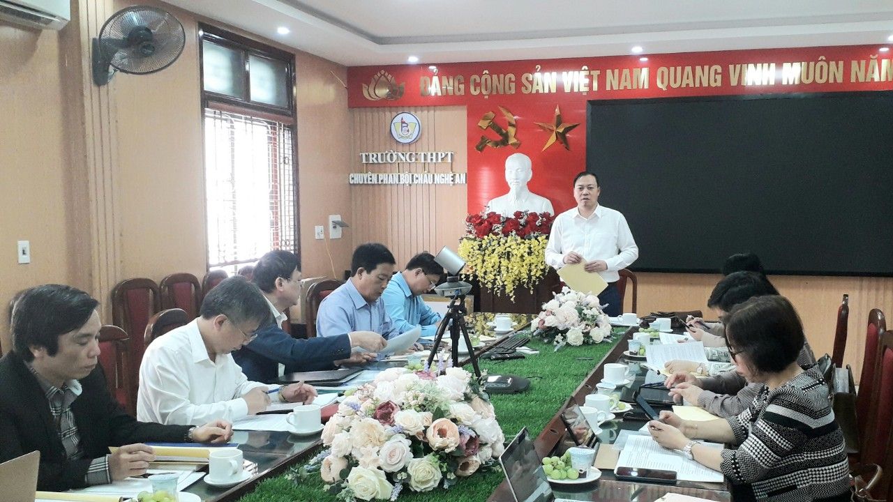 Đề xuất ban hành chính sách ưu đãi mới đối với Trường THPT chuyên Phan Bội Châu