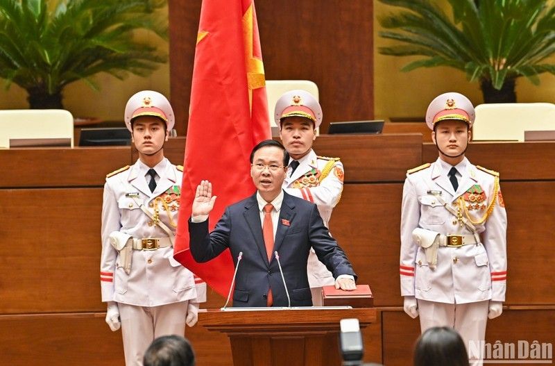 Đồng chí Võ Văn Thưởng được Quốc hội bầu làm Chủ tịch nước