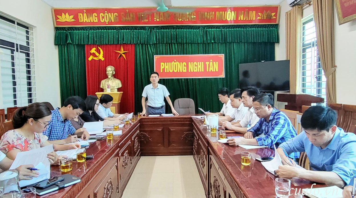Thường trực HĐND thị xã Cửa Lò giám sát công tác cấp giấy chứng nhận quyền sử dụng đất tại phường Nghi Tân
