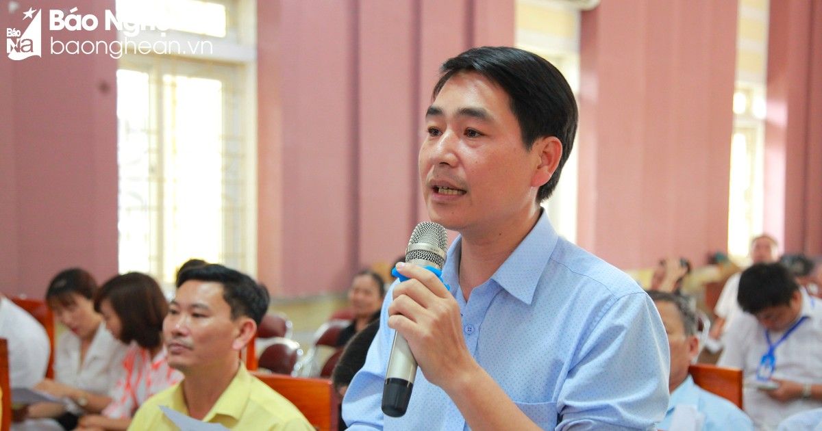 Cử tri thị xã Cửa Lò phản ánh nhiều bất cập của các dự án trên địa bàn