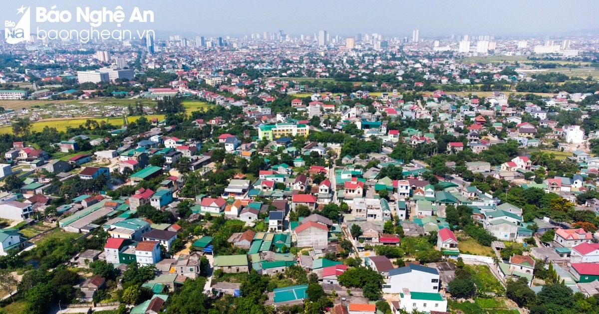 Tổng quan 4 xã của thành phố Vinh sắp được nâng thành phường