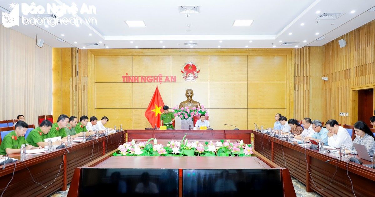 UBND tỉnh Nghệ An chỉ đạo tháo gỡ vướng mắc, đẩy mạnh triển khai Đề án 06