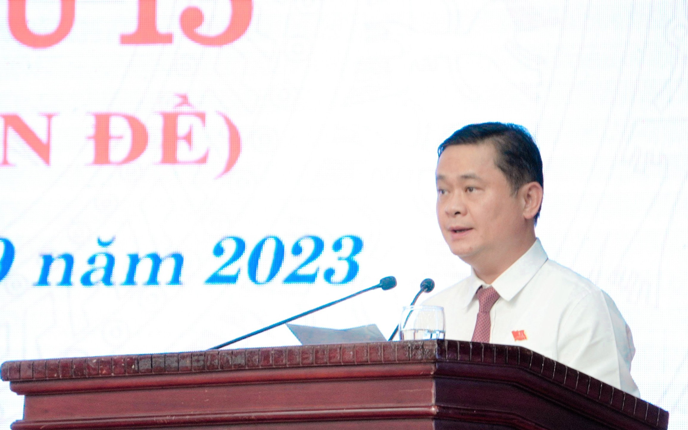 Phát biểu khai mạc Kỳ họp thứ 15 HĐND tỉnh Nghệ An khóa XVIII, nhiệm kỳ 2021 - 2026