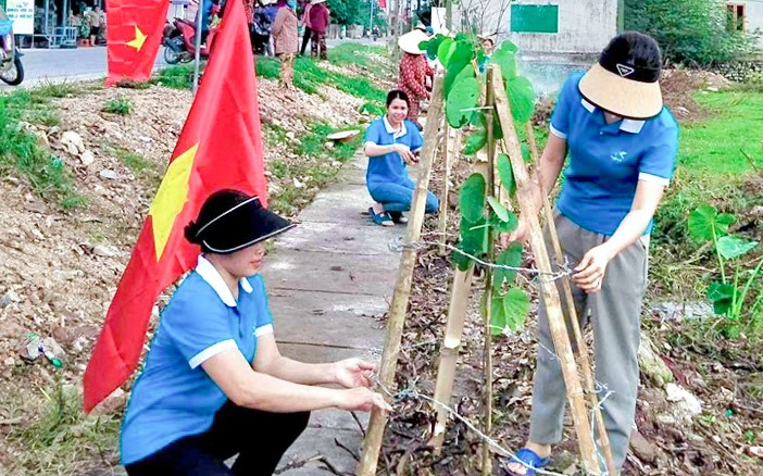 Phụ nữ Nghệ An chung tay xây dựng nông thôn mới, đô thị văn minh