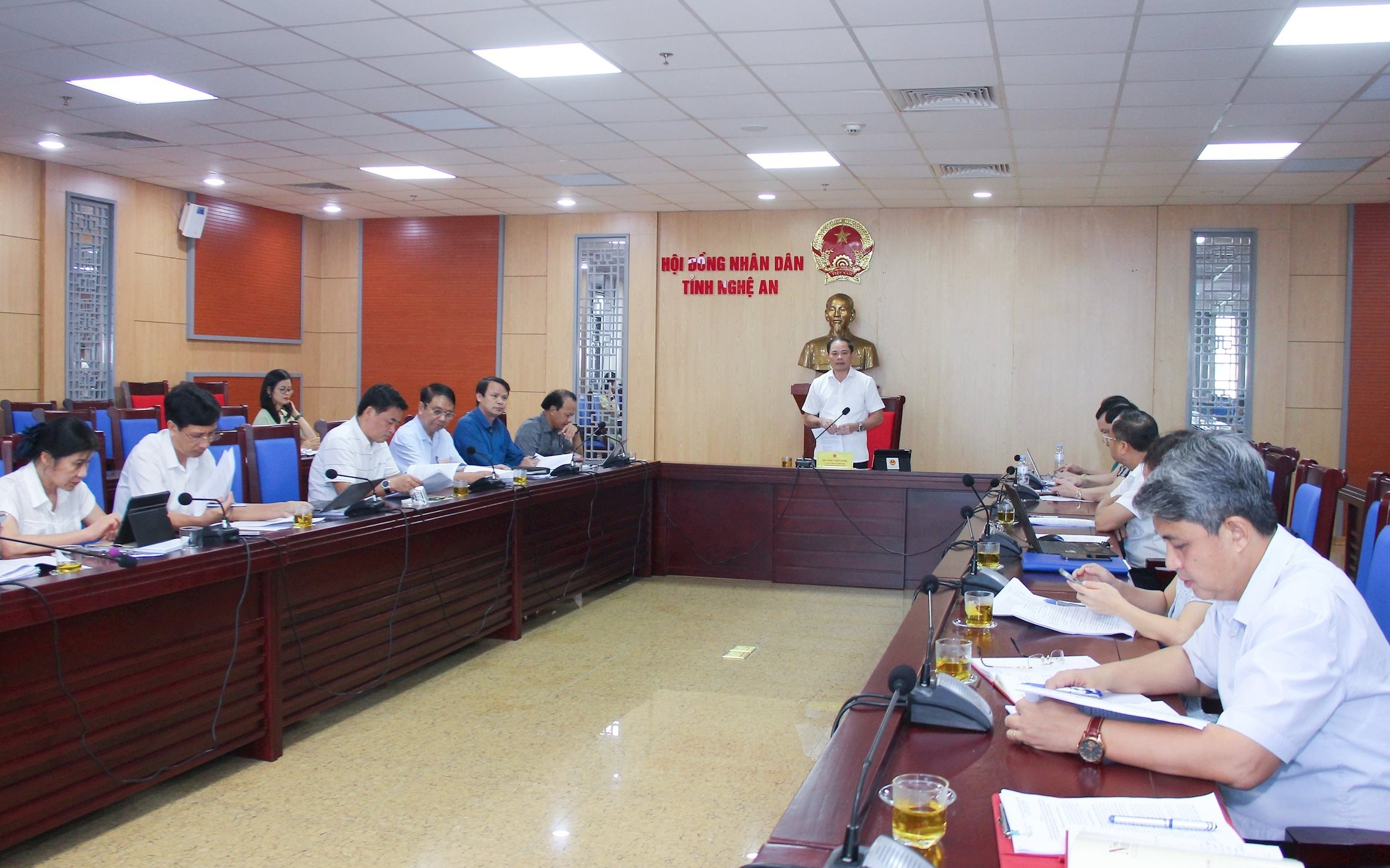 Ban Pháp chế HĐND tỉnh thẩm tra dự thảo Nghị quyết quy định chính sách đối với đối tượng dôi dư do sắp xếp đơn vị hành chính