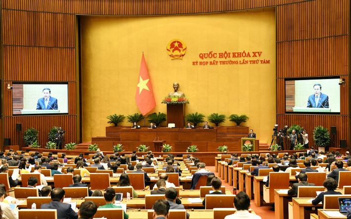 Hôm nay, Kỳ họp thứ Tám, Quốc hội Khóa XV tiến hành hoạt động chất vấn và trả lời chất vấn