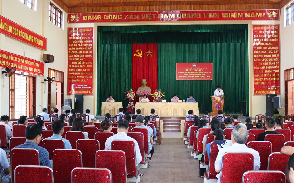 Cử tri Quỳnh Lưu kiến nghị nhiều vấn đề liên quan đến đời sống dân sinh
