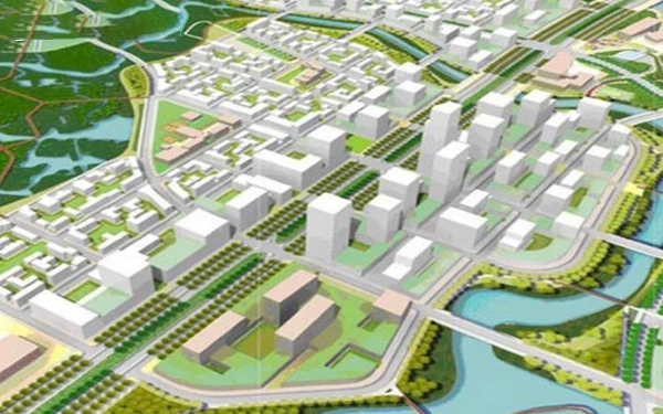 Nghệ An quy hoạch trung tâm hành chính mới của huyện Diễn Châu rộng hơn 32ha tại xã Diễn Hoa