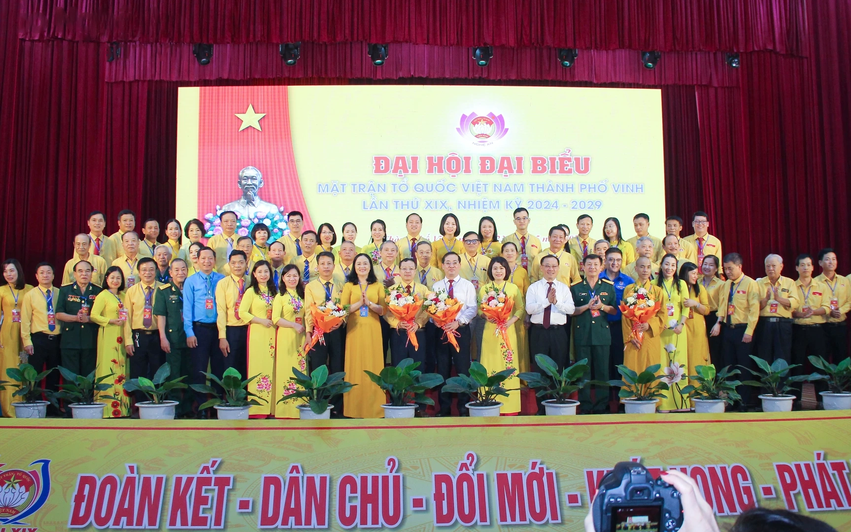 Hiệp thương cử 65 vị vào Ủy ban Mặt trận Tổ quốc Việt Nam thành phố Vinh lần thứ XIX, nhiệm kỳ 2024 – 2029