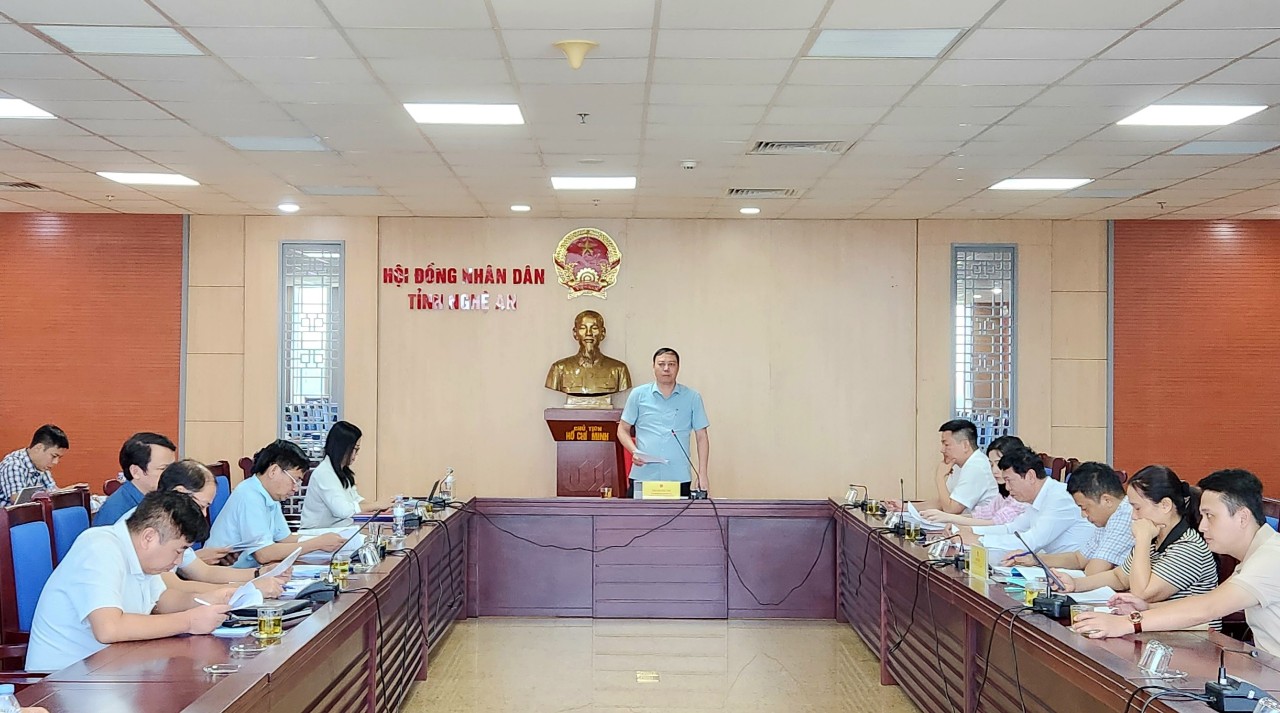 Thẩm tra dự thảo Nghị quyết về điều chỉnh chủ trương đầu tư dự án Tăng cường hệ thống y tế tuyến tỉnh, tỉnh Nghệ An giai đoạn 2021 - 2023 vốn vay ODA của Chính phủ Đức
