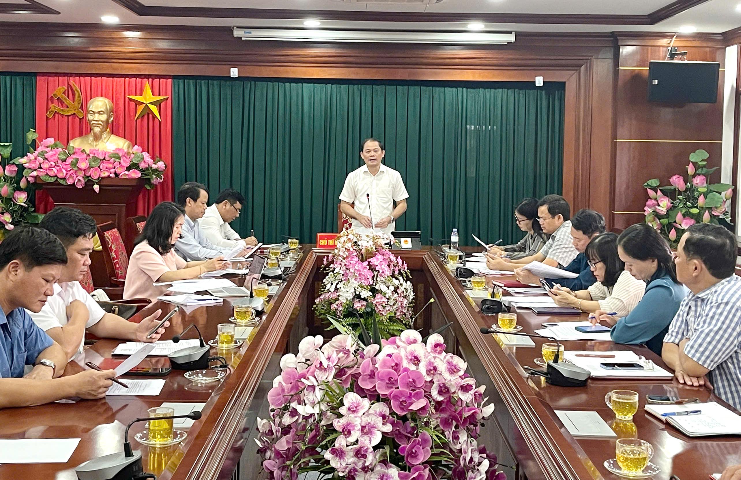 Ban Pháp chế HĐND tỉnh khảo sát về chính sách hỗ trợ đối với cán bộ, công chức, viên chức, người hoạt động không chuyên trách dôi dư do sắp xếp đơn vị hành chính tại huyện Yên Thành