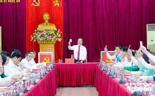 Hội nghị lần thứ I, Ban Chấp hành Đảng bộ tỉnh Nghệ An khóa XX, nhiệm kỳ 2025 - 2030