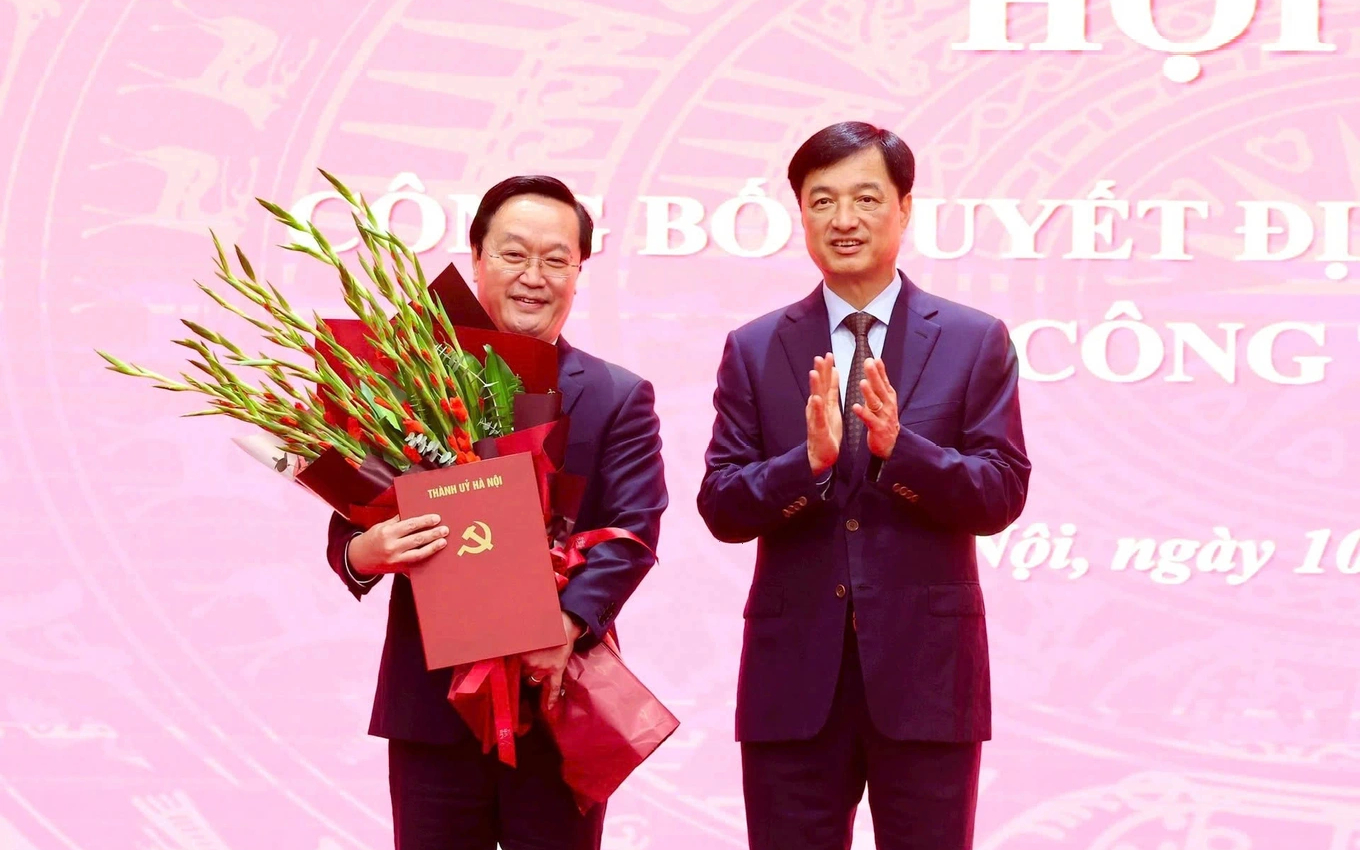 Đồng chí Nguyễn Đức Trung được điều động giữ chức Phó Bí thư Thành ủy Hà Nội