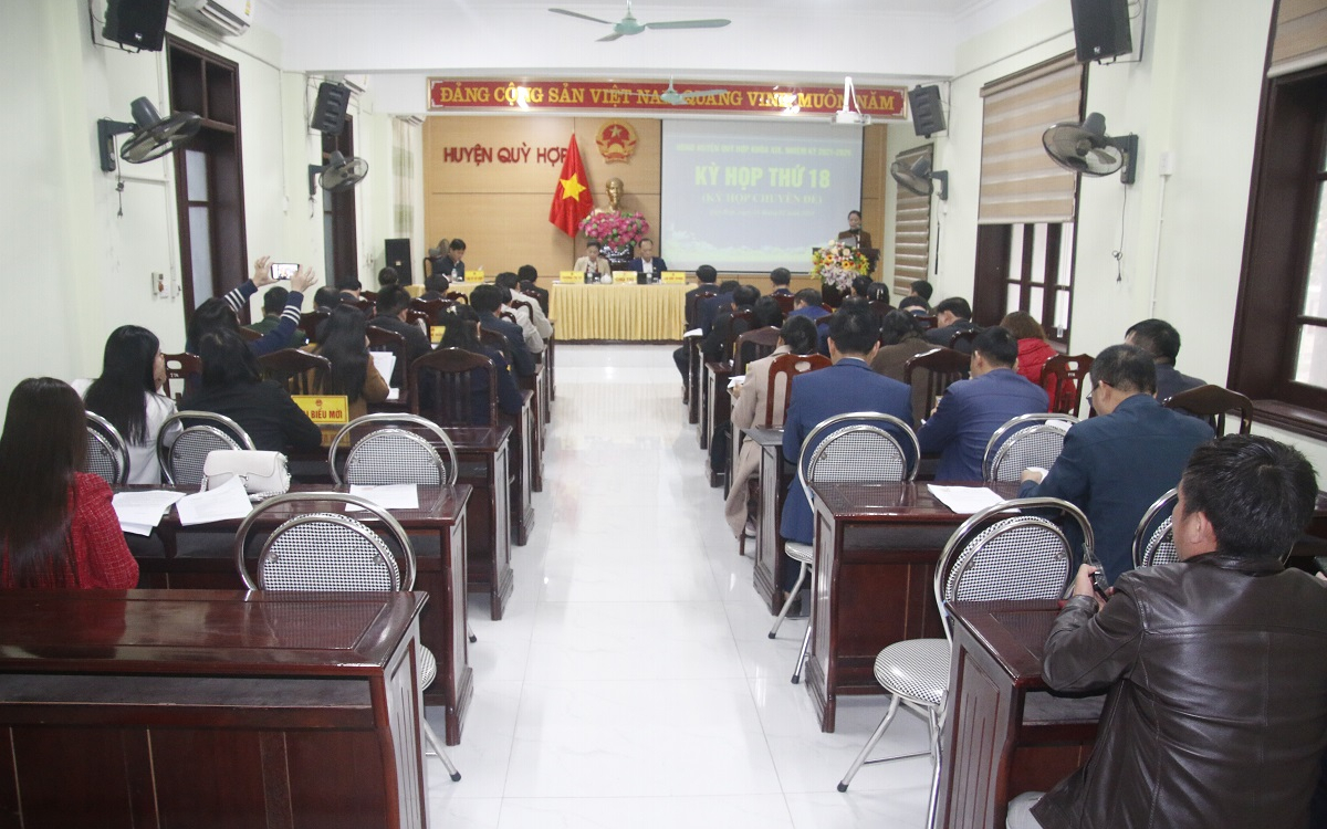 HĐND huyện Quỳ Hợp thông qua nghị quyết tổ chức lại các phòng chuyên môn trực thuộc UBND