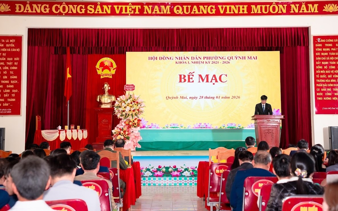 Tổng kết hoạt động Hội đồng nhân dân xã Quỳnh Sơn, nhiệm kỳ 2021 - 2026