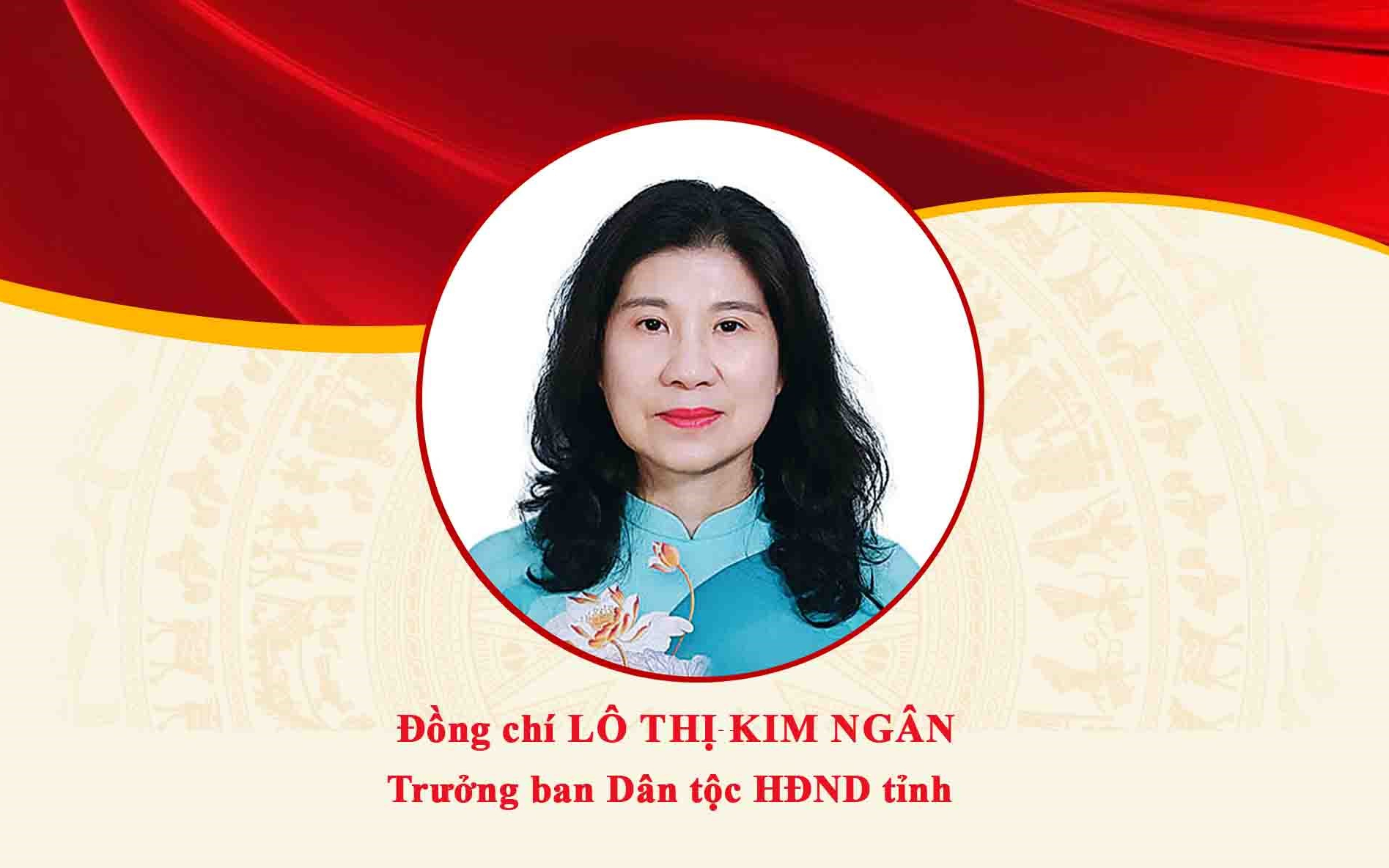 Chân dung đồng chí Lô Thị Kim Ngân - Trưởng ban Dân tộc HĐND tỉnh Nghệ An