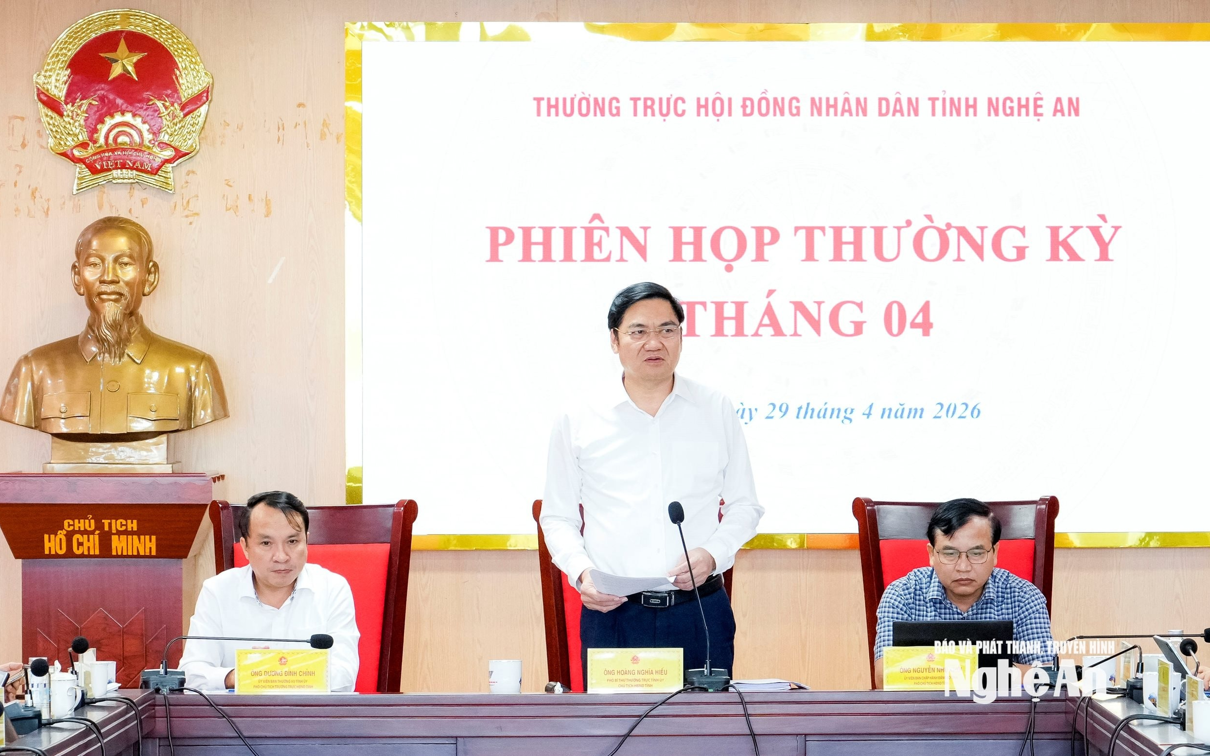Thường trực HĐND tỉnh Nghệ An chọn chất vấn 2 nội dung tại kỳ họp thường lệ giữa năm 2026
