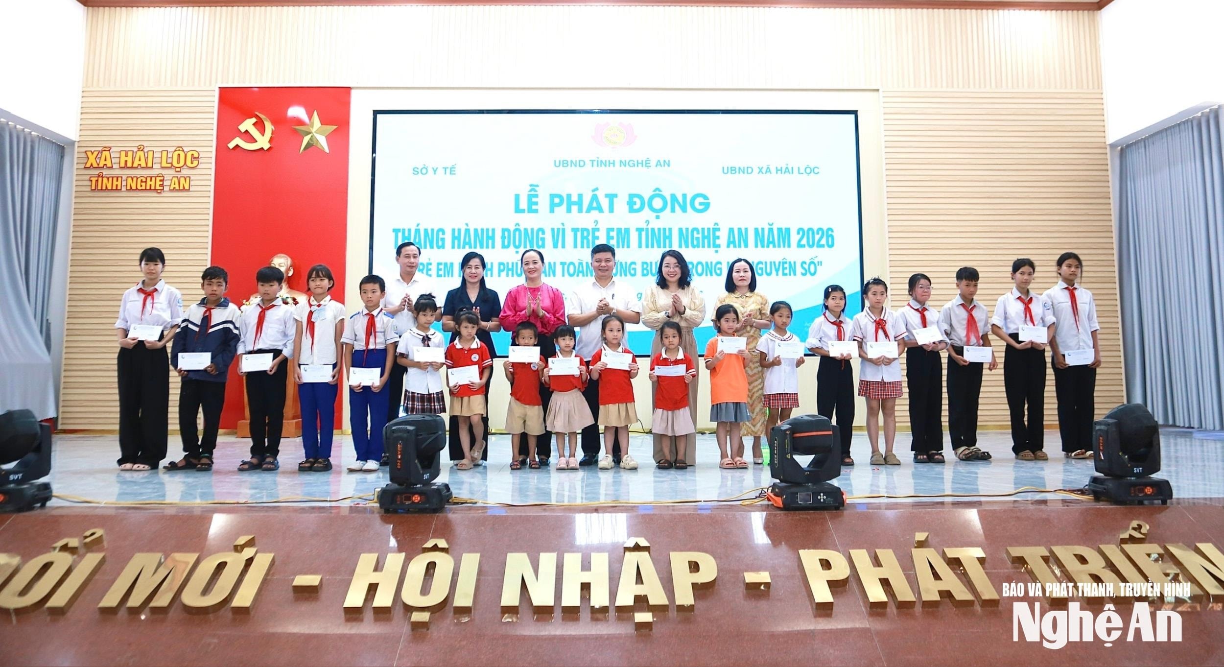 Nghệ An phát động Tháng hành động vì trẻ em năm 2026