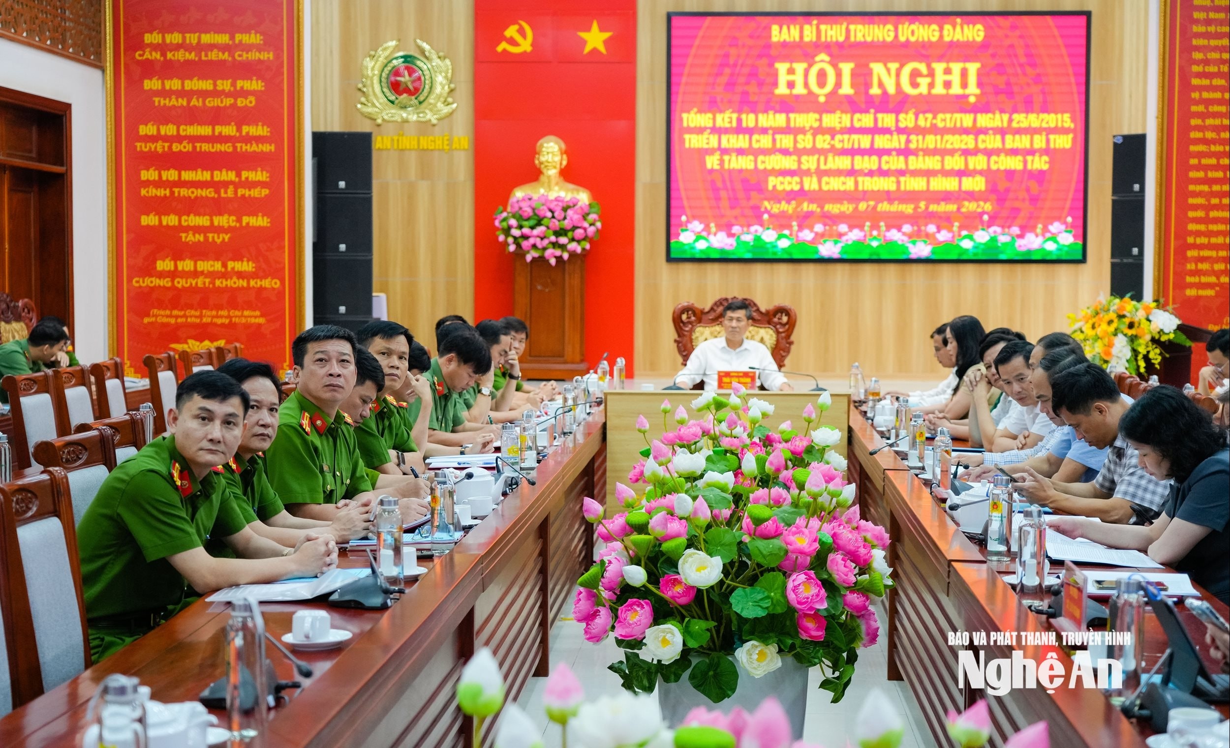 Tăng cường lãnh đạo, chỉ đạo đối với công tác phòng cháy, chữa cháy và cứu nạn, cứu hộ