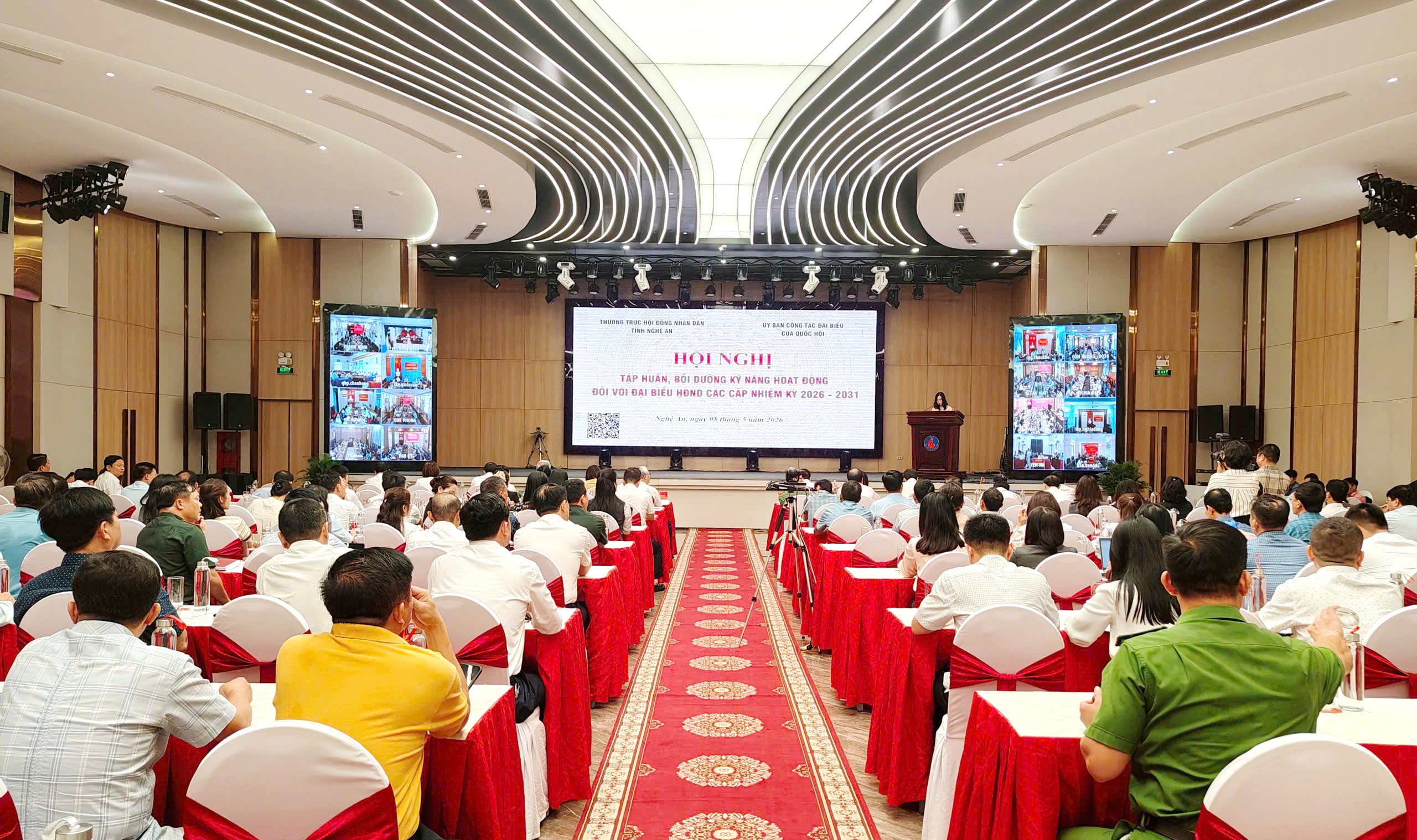 Khai mạc Hội nghị tập huấn, bồi dưỡng đại biểu HĐND các cấp nhiệm kỳ 2026 - 2031