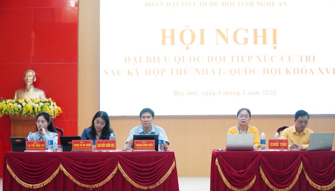 Cử tri xã Môn Sơn kiến nghị nhiều vấn đề về hạ tầng giao thông và an sinh xã hội