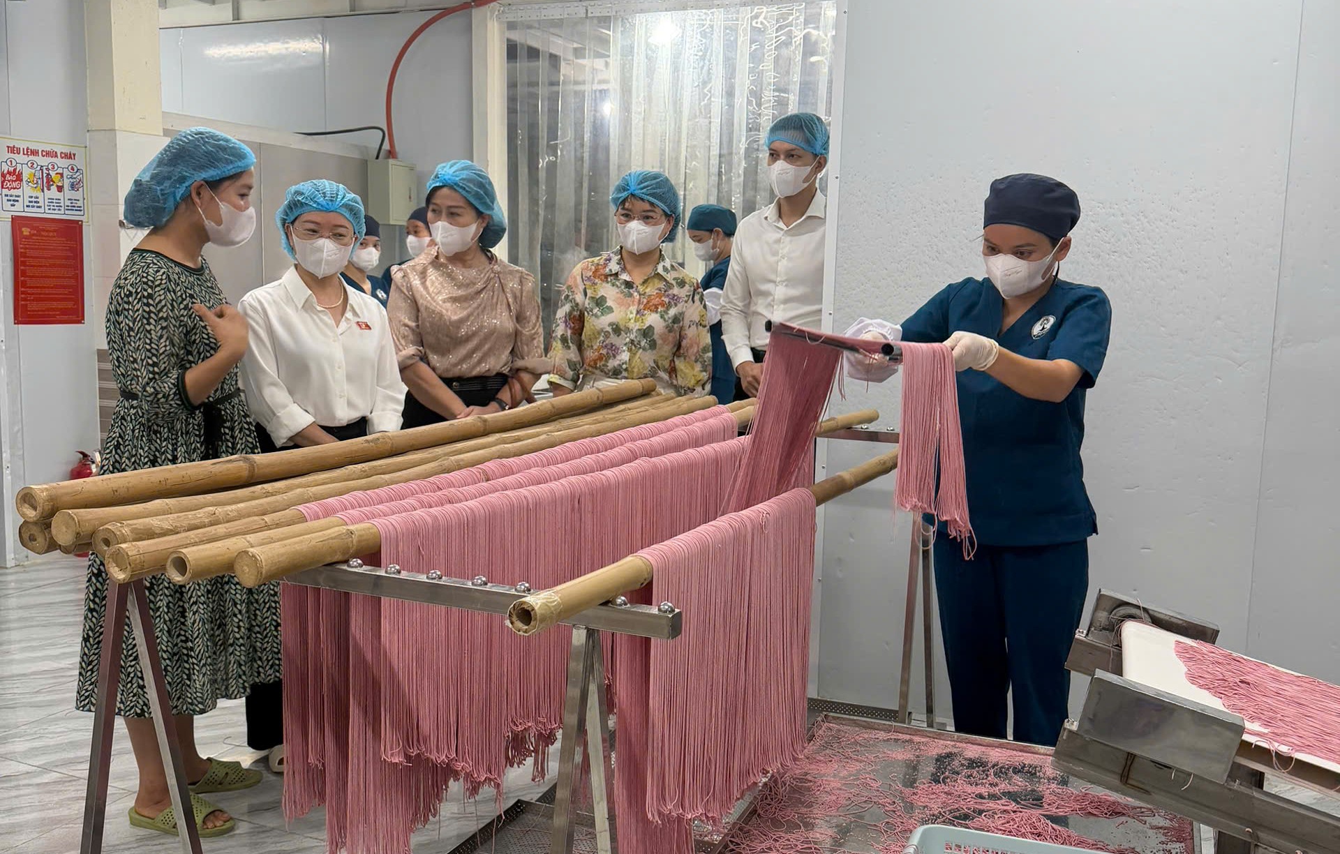 Đoàn ĐBQH tỉnh khảo sát việc thực hiện chính sách, pháp luật về phát triển khoa học, công nghệ và đổi mới sáng tạo tại Công ty cổ phần An An Agri